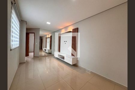 Sala de apartamento à venda com 2 quartos, 96m² em Vila Lutécia, Santo André