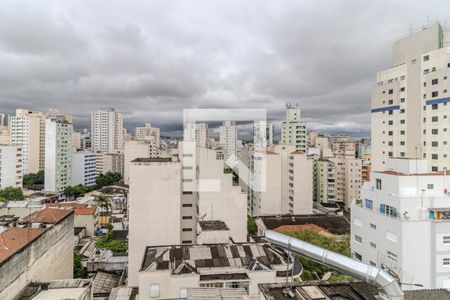 Vista da Sala de apartamento para alugar com 1 quarto, 25m² em Vila Buarque, São Paulo