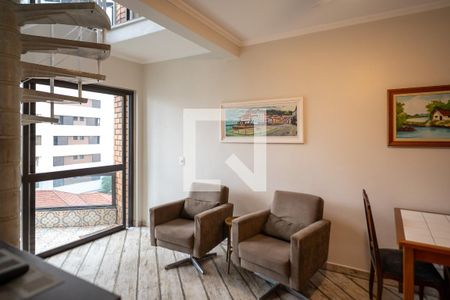 Sala de apartamento à venda com 1 quarto, 60m² em Aclimação, São Paulo