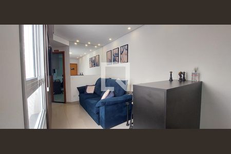 Sala de apartamento à venda com 2 quartos, 90m² em Jardim Utinga, Santo André