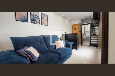 Sala de apartamento à venda com 2 quartos, 90m² em Jardim Utinga, Santo André