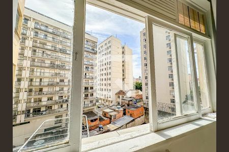 Vista  de kitnet/studio à venda com 1 quarto, 28m² em Centro, Rio de Janeiro