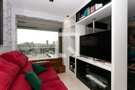 Sala de apartamento à venda com 1 quarto, 50m² em Vila Gomes Cardim, São Paulo