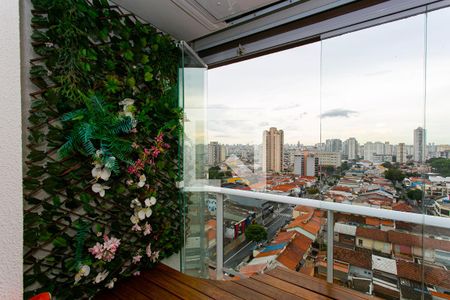 Varanda de apartamento à venda com 1 quarto, 50m² em Vila Gomes Cardim, São Paulo