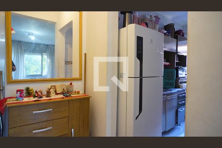 Cozinha de apartamento para alugar com 1 quarto, 46m² em Jardim Dona Leopoldina, Porto Alegre