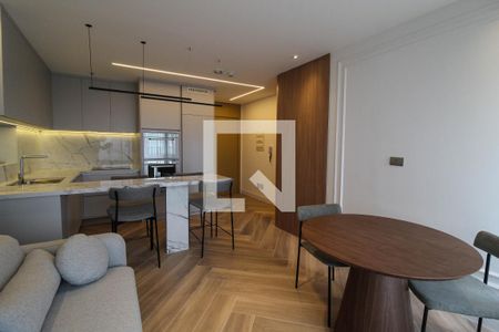 Sala de apartamento à venda com 1 quarto, 60m² em Vila Olímpia, São Paulo