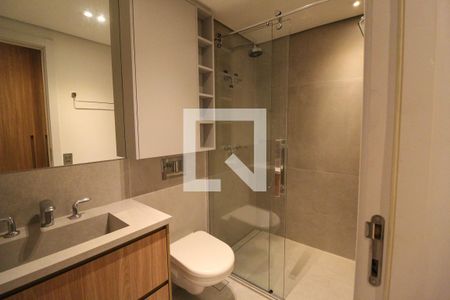 Banheiro de apartamento à venda com 1 quarto, 60m² em Vila Olímpia, São Paulo