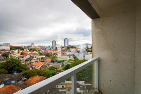 Varanda da sala de apartamento para alugar com 2 quartos, 52m² em Jardim Pilar, Mauá