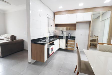 Cozinha  de casa à venda com 2 quartos, 74m² em Jardim Italia Ii, Várzea Paulista