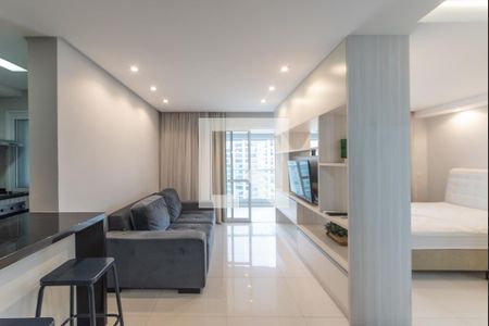 Sala de apartamento para alugar com 1 quarto, 49m² em Vila Gertrudes, São Paulo