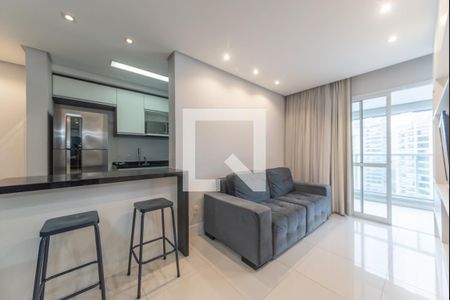 Sala de apartamento para alugar com 1 quarto, 49m² em Vila Gertrudes, São Paulo