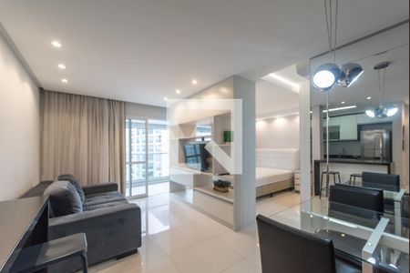 Sala de apartamento para alugar com 1 quarto, 49m² em Vila Gertrudes, São Paulo