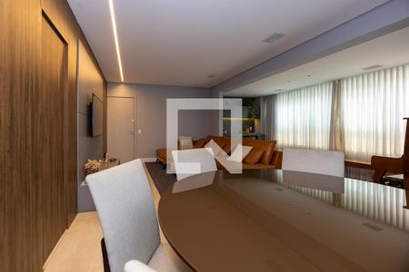 Sala de Jantar de apartamento à venda com 3 quartos, 120m² em Vila da Serra, Nova Lima