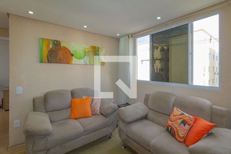 Sala de apartamento para alugar com 2 quartos, 42m² em Mato Grande, Canoas