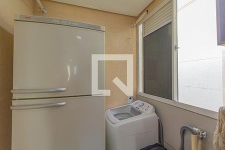 Cozinha e Área de Serviço de apartamento para alugar com 2 quartos, 42m² em Mato Grande, Canoas