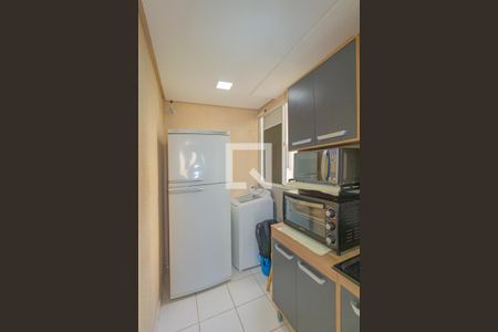 Cozinha e Área de Serviço de apartamento para alugar com 2 quartos, 42m² em Mato Grande, Canoas