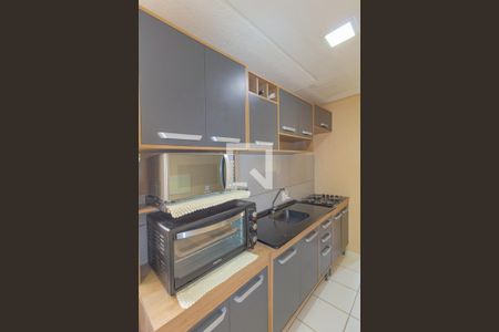 Cozinha e Área de Serviço de apartamento para alugar com 2 quartos, 42m² em Mato Grande, Canoas