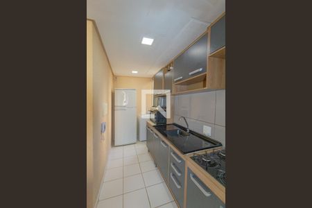 Cozinha e Área de Serviço de apartamento para alugar com 2 quartos, 42m² em Mato Grande, Canoas