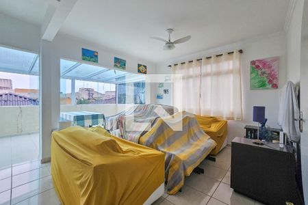 Sala de apartamento para alugar com 4 quartos, 151m² em Loteamento Joao Batista Juliao, Guarujá