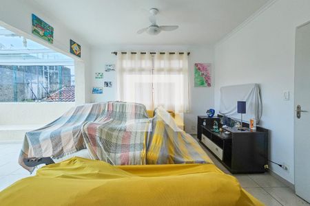 Sala de apartamento para alugar com 4 quartos, 151m² em Loteamento Joao Batista Juliao, Guarujá