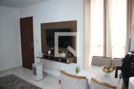 Sala de apartamento à venda com 2 quartos, 47m² em Araguaia, Belo Horizonte