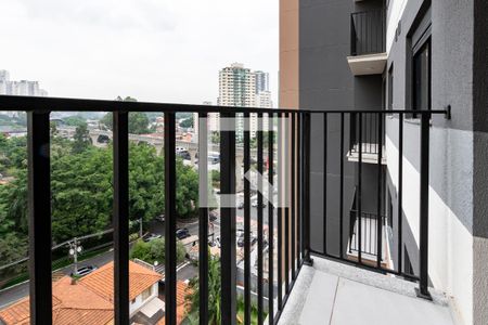 Varanda de apartamento à venda com 1 quarto, 28m² em Campo Belo, São Paulo