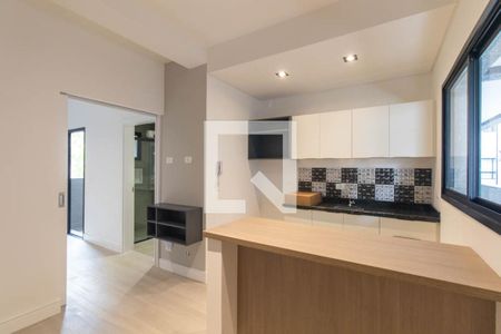 Sala/Cozinha de apartamento para alugar com 1 quarto, 33m² em Portão, Curitiba