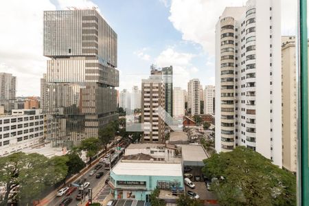 Vista da Varanda de apartamento para alugar com 1 quarto, 29m² em Campo Belo, São Paulo