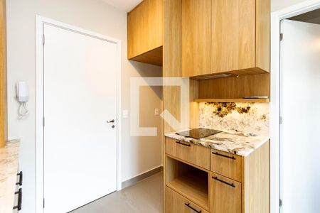 Sala/ Cozinha de apartamento para alugar com 1 quarto, 29m² em Campo Belo, São Paulo