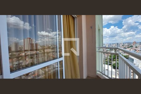 Varanda Sala de apartamento à venda com 2 quartos, 59m² em Vila Príncipe de Gales, Santo André