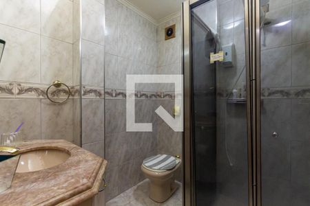 Banheiro da Suíte de apartamento à venda com 1 quarto, 80m² em Vila Gomes Cardim, São Paulo