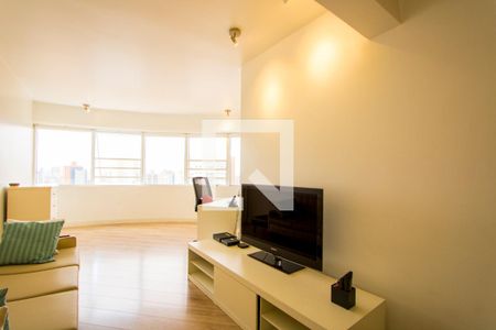 Sala de apartamento para alugar com 2 quartos, 70m² em Jardim Bela Vista, Santo André