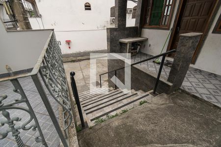 Varanda da Sala de casa de condomínio para alugar com 3 quartos, 88m² em Brás de Pina, Rio de Janeiro