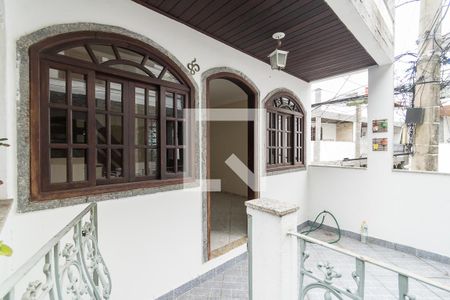 Varanda da Sala de casa de condomínio para alugar com 3 quartos, 88m² em Brás de Pina, Rio de Janeiro