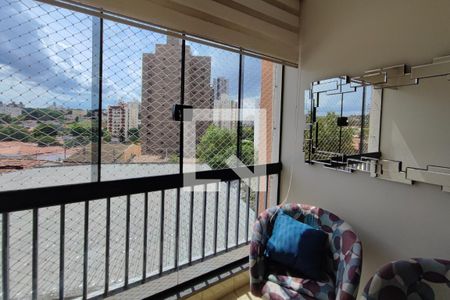 Varanda da Sala de apartamento à venda com 2 quartos, 62m² em Jardim Proença, Campinas