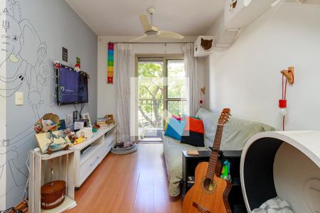 Sala de apartamento à venda com 2 quartos, 55m² em Santo Amaro, São Paulo