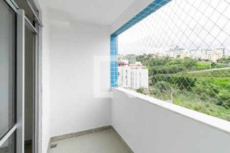 Varanda da sala de apartamento para alugar com 3 quartos, 67m² em Manacás, Belo Horizonte