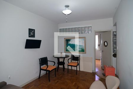 Sala de apartamento à venda com 1 quarto, 50m² em Bela Vista, São Paulo