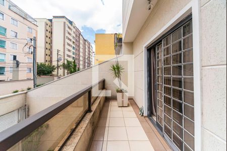 Varanda da Sala de casa à venda com 3 quartos, 135m² em Parque Sao Vicente, Santo André