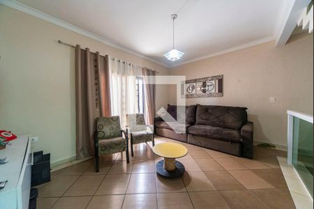 Sala de casa à venda com 3 quartos, 135m² em Parque Sao Vicente, Santo André