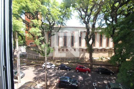 Vista da Sala/Quarto de apartamento à venda com 1 quarto, 26m² em Cidade Baixa, Porto Alegre