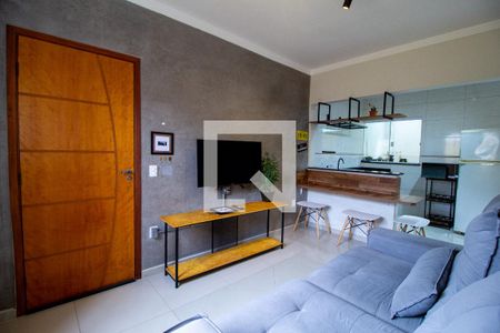 Sala de apartamento para alugar com 2 quartos, 55m² em Jardim Simus, Sorocaba