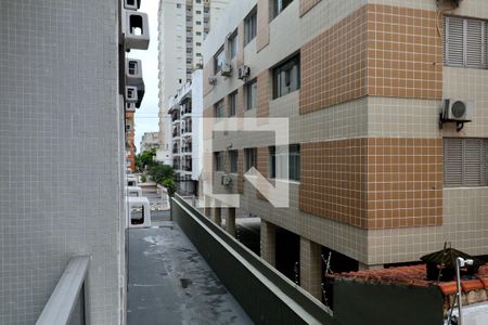 Vista de apartamento para alugar com 2 quartos, 140m² em Jardim Belmar, Guarujá