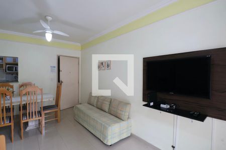 Sala de apartamento para alugar com 2 quartos, 140m² em Jardim Belmar, Guarujá