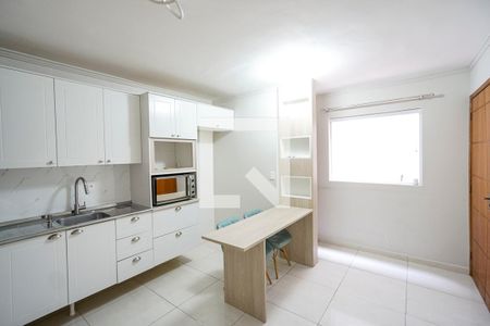 Sala e cozinha de apartamento à venda com 1 quarto, 34m² em Vila Formosa, São Paulo