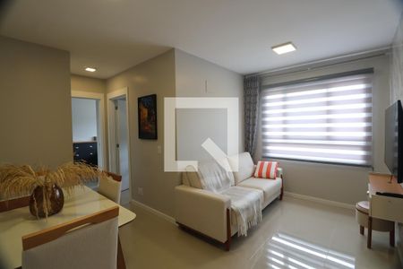 Sala de apartamento para alugar com 2 quartos, 50m² em Harmonia, Canoas