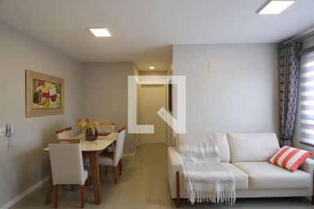 Sala de apartamento para alugar com 2 quartos, 50m² em Harmonia, Canoas