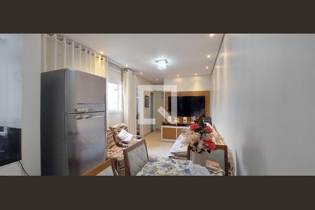 Sala de apartamento à venda com 2 quartos, 135m² em Vila Curuçá, Santo André