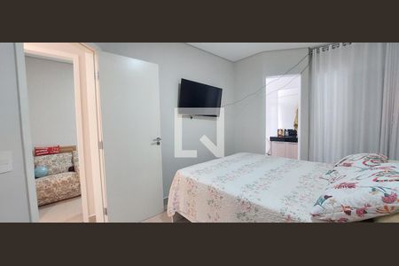 Quarto 1 suíte de apartamento à venda com 2 quartos, 135m² em Vila Curuçá, Santo André