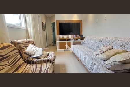 Sala de apartamento à venda com 2 quartos, 135m² em Vila Curuçá, Santo André